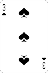 3 of spades